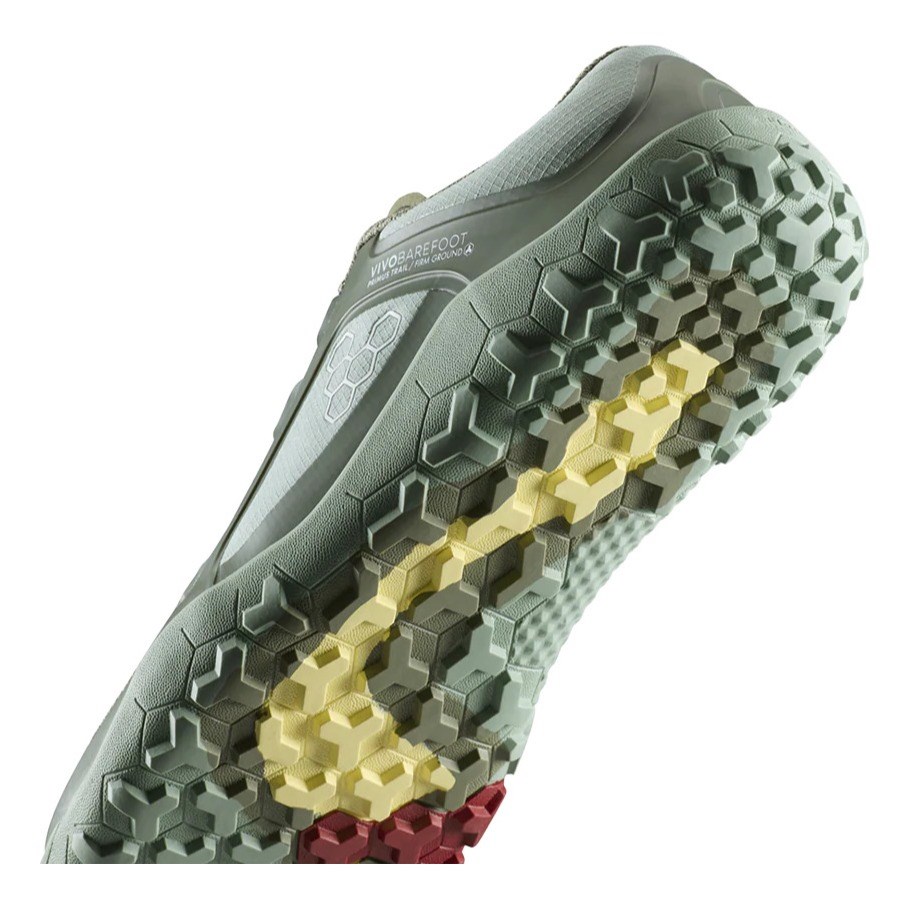 Vivobarefoot Primus Trail III All Weather FG - Mens Trail Running Shoes - Moss - image 7