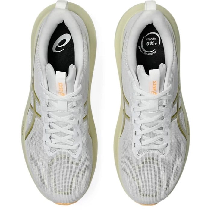 Asics GT-1000 14 - Mens Running Shoes - White/Lemongrass