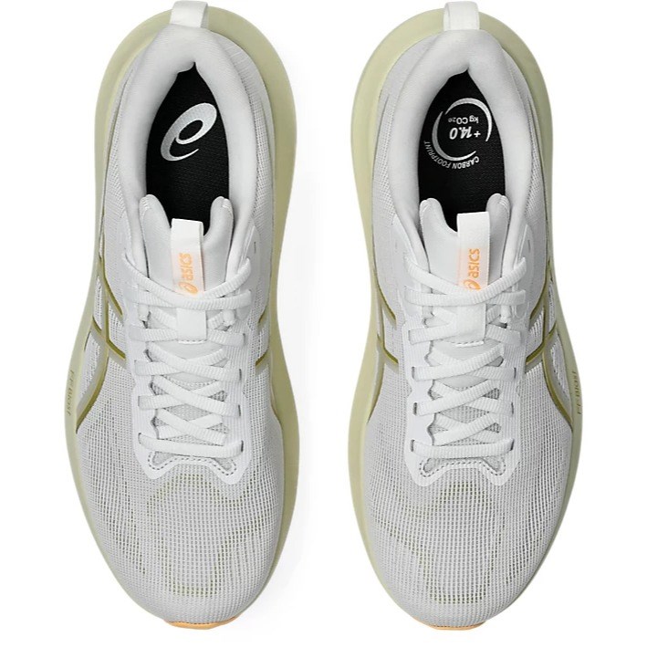 Asics GT-1000 14 - Mens Running Shoes - White/Lemongrass