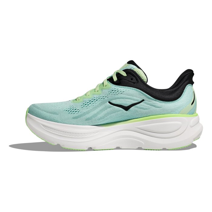 Hoka Bondi 9 - Mens Running Shoes - Luna Moth/Blue Spark