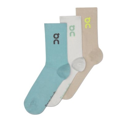 On Running Crew Logo Sock High - 3 Pack