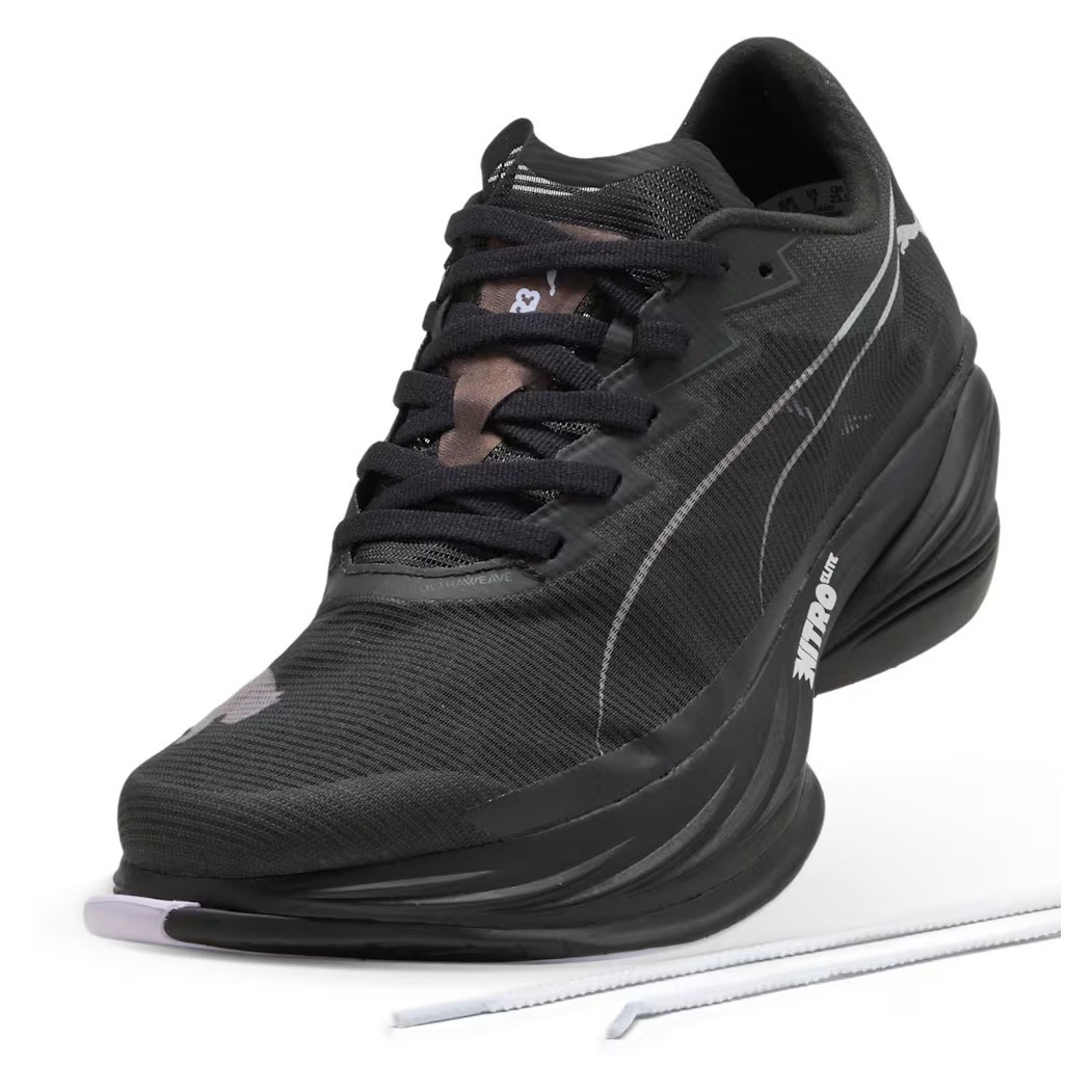 Puma Fast-R 3 Nitro Elite - Womens Racing Shoes - Black/Light Lavender - image 6