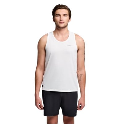 Saucony Stopwatch Mens Running Tank Top