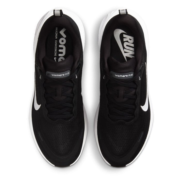 Nike Vomero Plus - Mens Running Shoes - Black/White Cool/Grey Metallic/Dark Grey - image 5