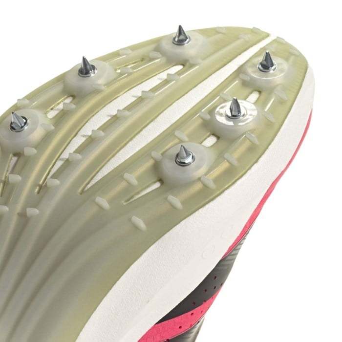 adidas Adizero Avanti - Unisex Long Distance Track Spikes - Solar Turbo/Core Black/Gold Metallic - image 7