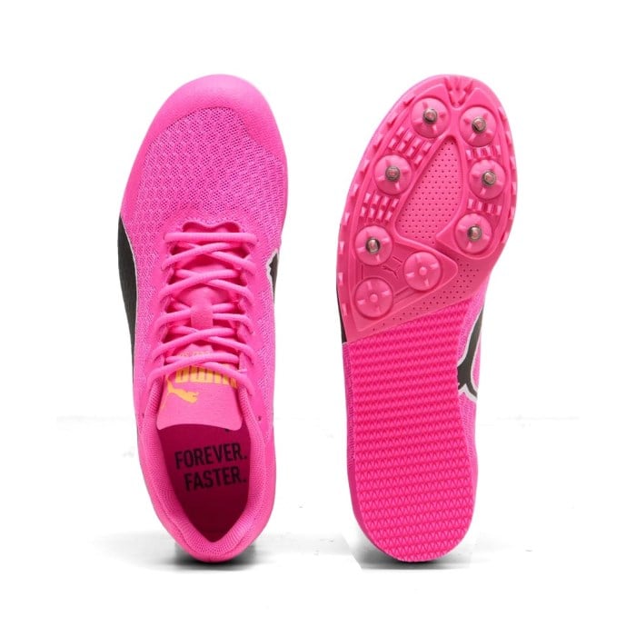 Puma evoSpeed Star 9 - Kids Track and Field Shoes - Poison Pink/Sun Stream - image 3