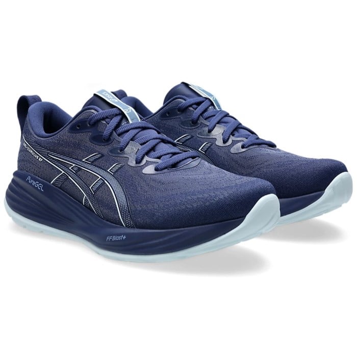 Asics Gel Cumulus 27 - Mens Running Shoes - Indigo Blue/Cool Grey