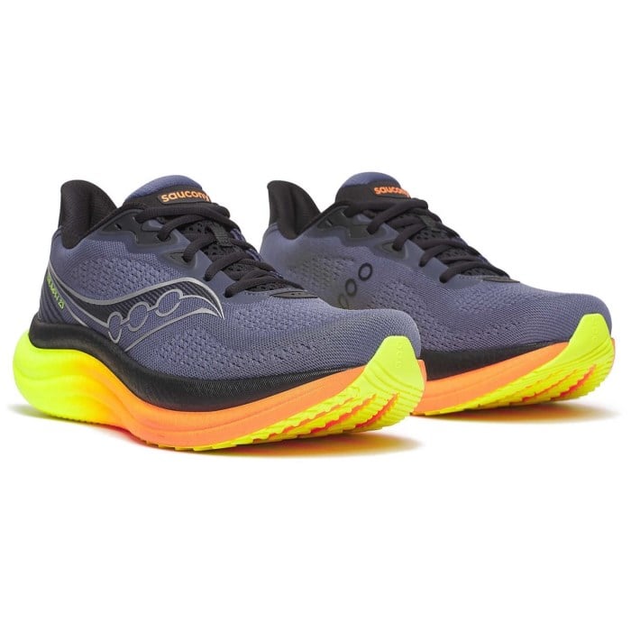 Saucony Triumph 23 - Mens Running Shoes - Shadow/Vizi