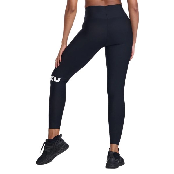 2XU Motion Sculpt Hi-Rise Womens Compression Tights - Black/White