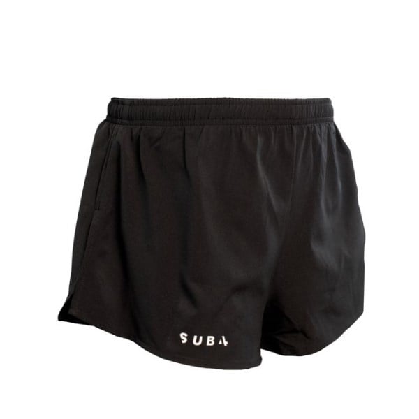 Pro 2 Inch Split Mens Running Shorts - Black