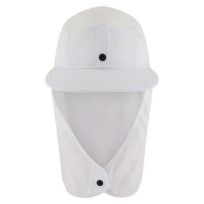 2XU Trail Legionnaire Cap - White/White Osfa