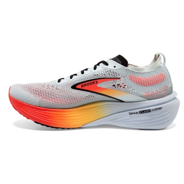 Brooks Hyperion Elite 4 - Unisex Road Racing Shoes - Illusion Blue/Coral/Orange