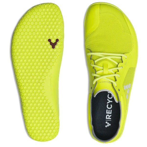 Vivobarefoot Primus Lite 3.0 - Womens Running Shoes - Safety Yellow