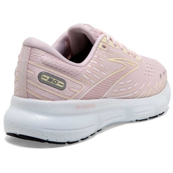 Brooks Glycerin 20 - Womens Running Shoes - Pink/Yellow/White