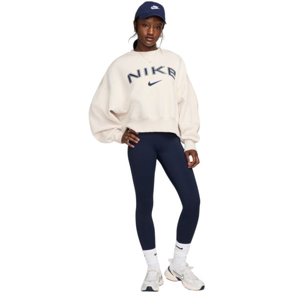 Nike One High Waisted 7/8 Womens Leggings - Obsidian/Black