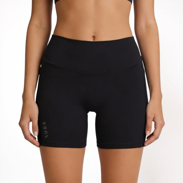 SUB4 Sports Bra & 4 inch Bike Shorts Bundle - Black