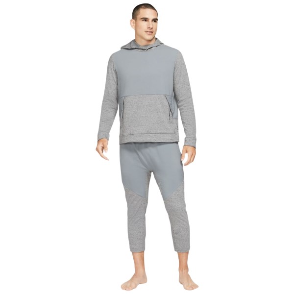 Nike Yoga Dri-Fit Mens Training Jacket - Dark Grey/Heather/Iron Grey/Smoke Grey/Black