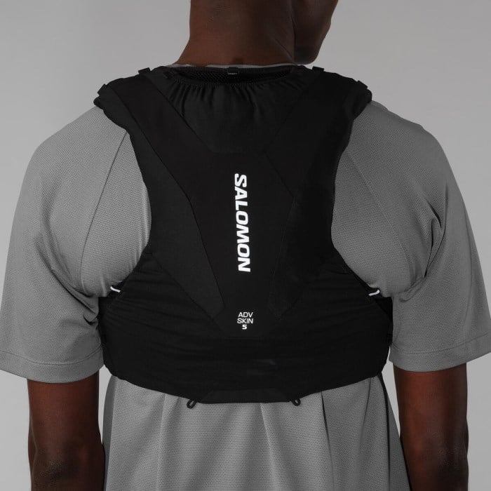 Salomon Advance Skin 5 Set Running Vest With Flasks - Black
