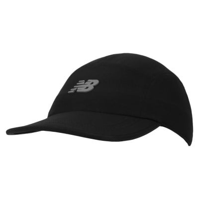 New Balance 5 Panel Unisex Performance Hat v2 - Black