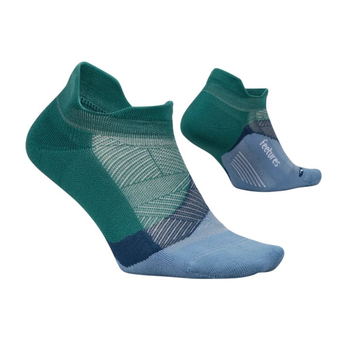 Feetures Elite Light Cushion No Show Tab Running Socks - Woodland Forest - image 2