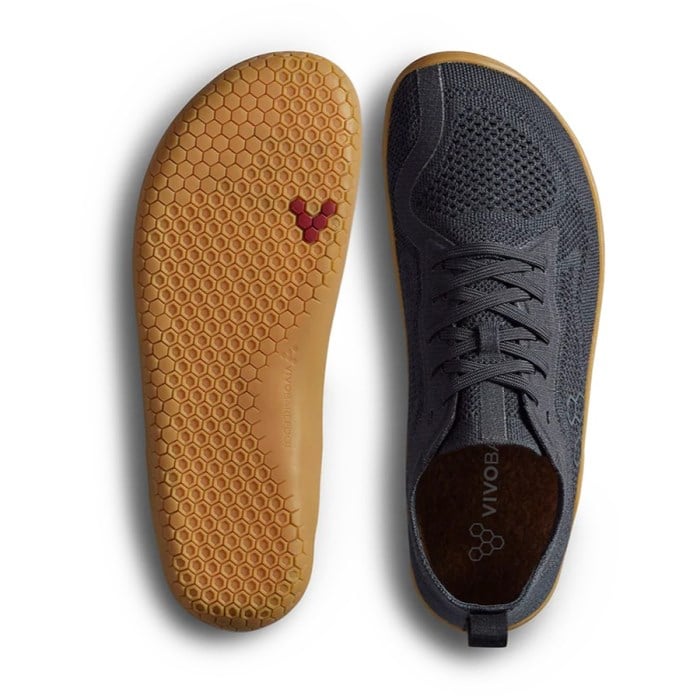 Vivobarefoot Primus Lite Knit Natural - Mens Running Shoes - Eclipse