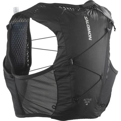 Salomon Active Skin 4 Set Unisex Trail Running Vest With Flasks