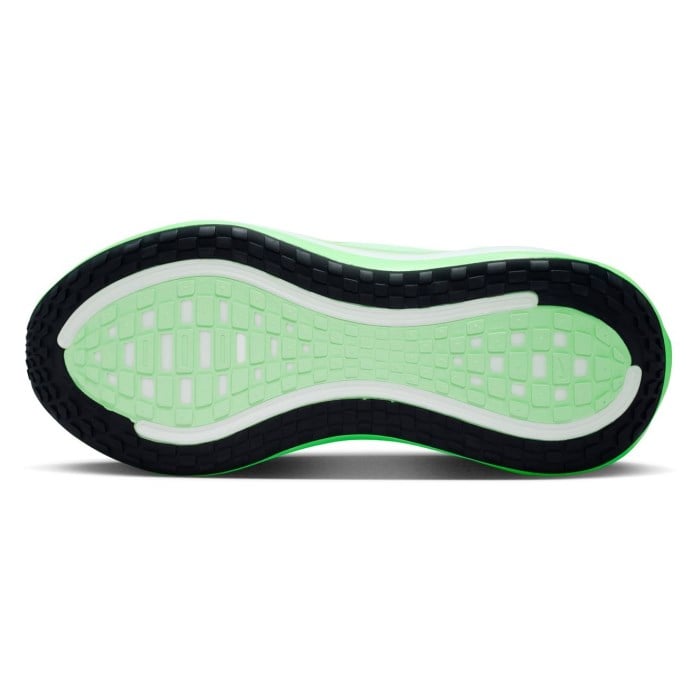 Nike Vomero Plus - Womens Running Shoes - White/Metallic Silver/Illusion Green - image 6