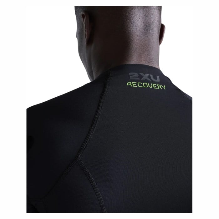 2XU Mens Recovery Compression Top With Fir - Black/Nero - image 6