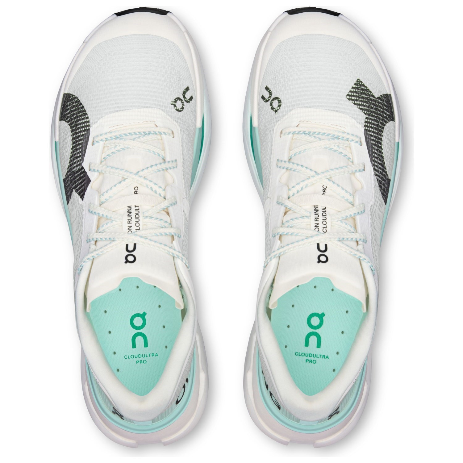 On Cloudultra Pro - Mens Trail Running Shoes - Ivory/Celeste - image 3
