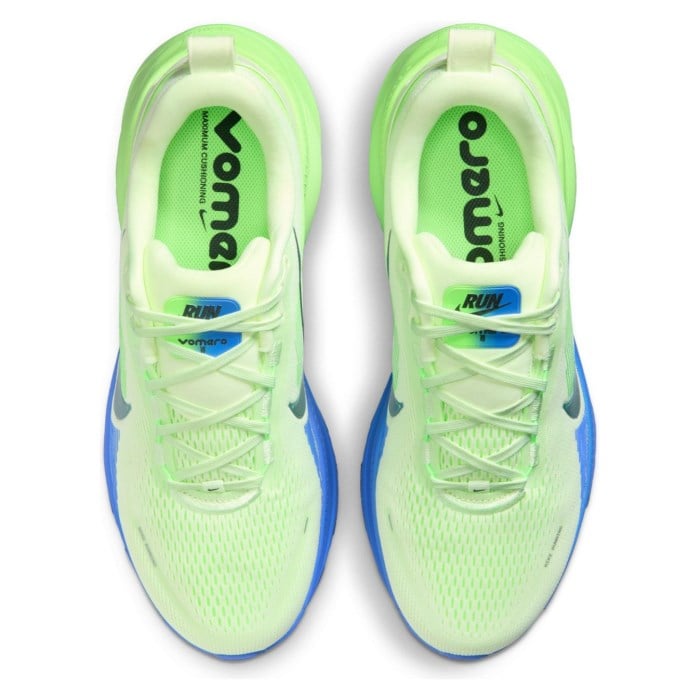 Nike Vomero 18 - Mens Running Shoes - White/Black Spruce/Volt Tint/Sapphire