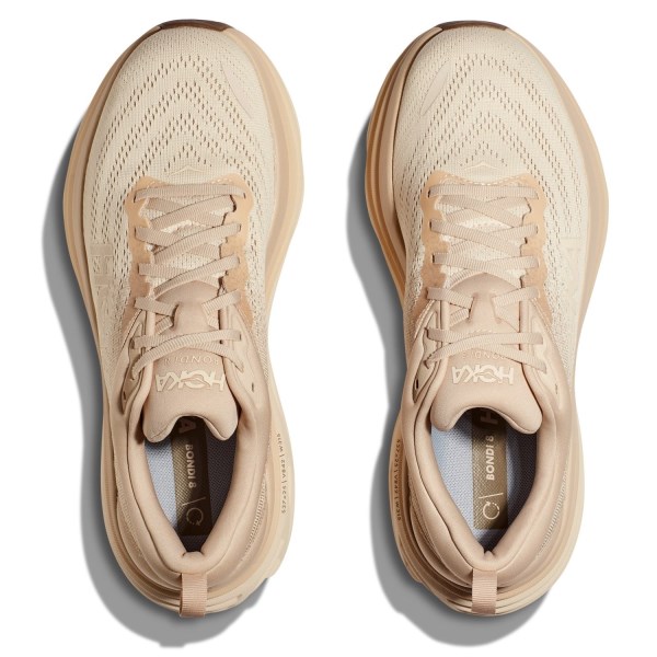Hoka Bondi 8 - Mens Running Shoes - Sand/Vanilla