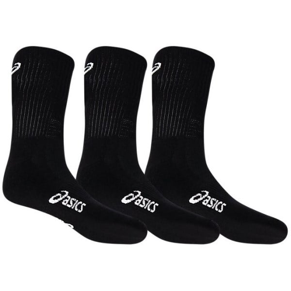 Asics Pace Crew Socks - 3 Pack - Performance Black