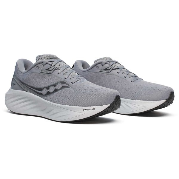 Saucony Triumph 22 - Mens Running Shoes - Flint/Black