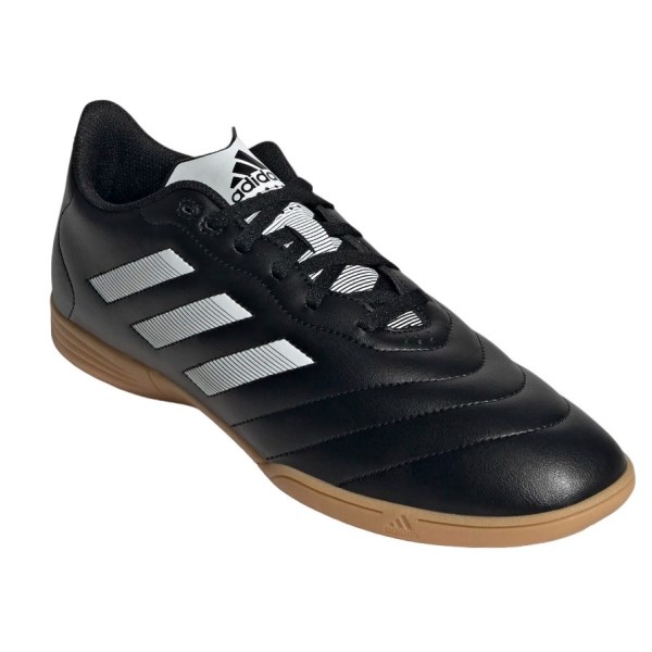 Adidas Goletto VIII - Unisex Indoor Soccer Shoes - Core Black/Cloud White/Red