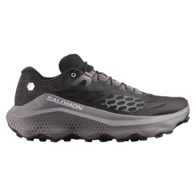 Salomon Ultra Glide 4 - Mens Trail Running Shoes - Black/Dark Gull Gray/Silver Cloud