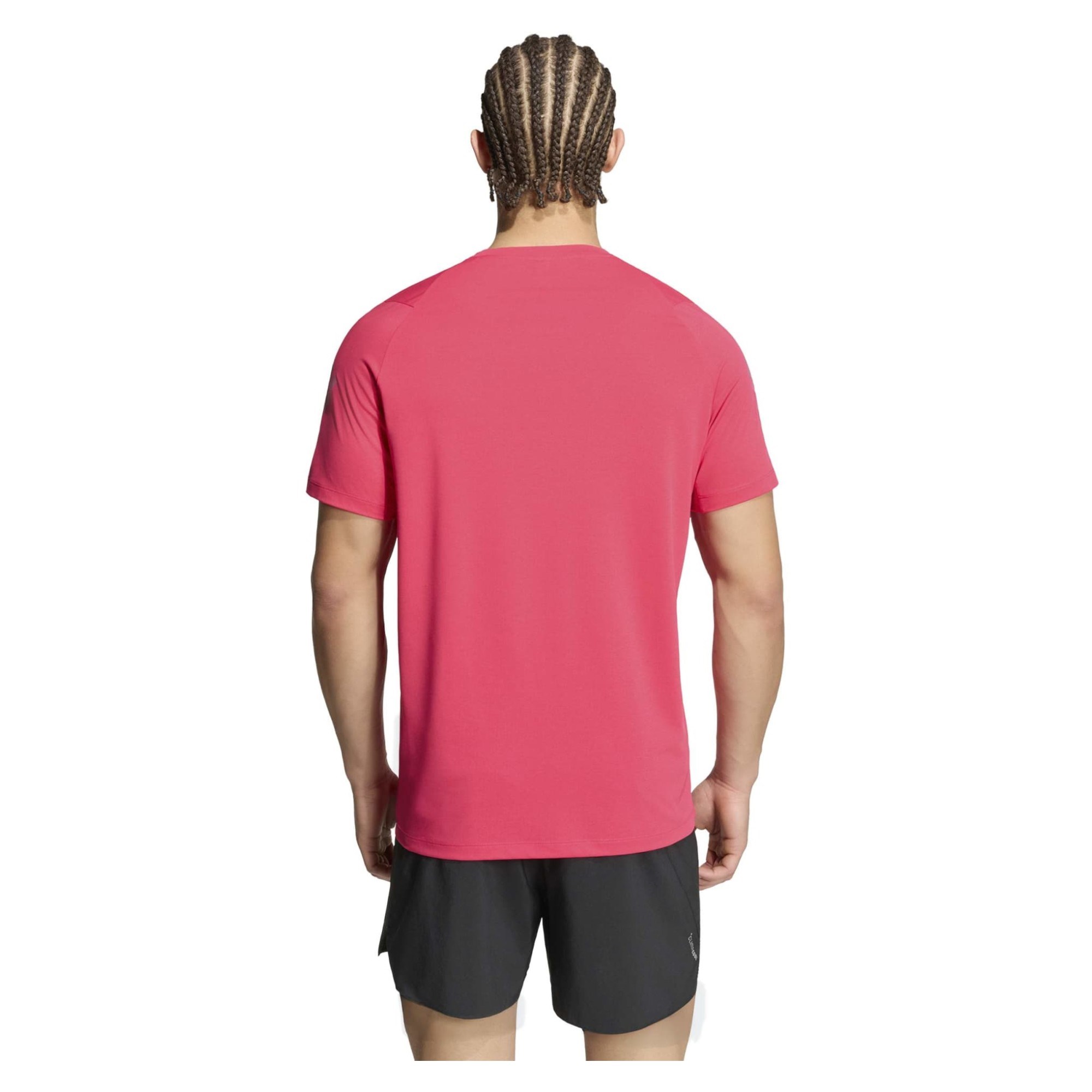 adidas ADI365 Climacool Mens Running T-Shirt - Power Pink - image 2