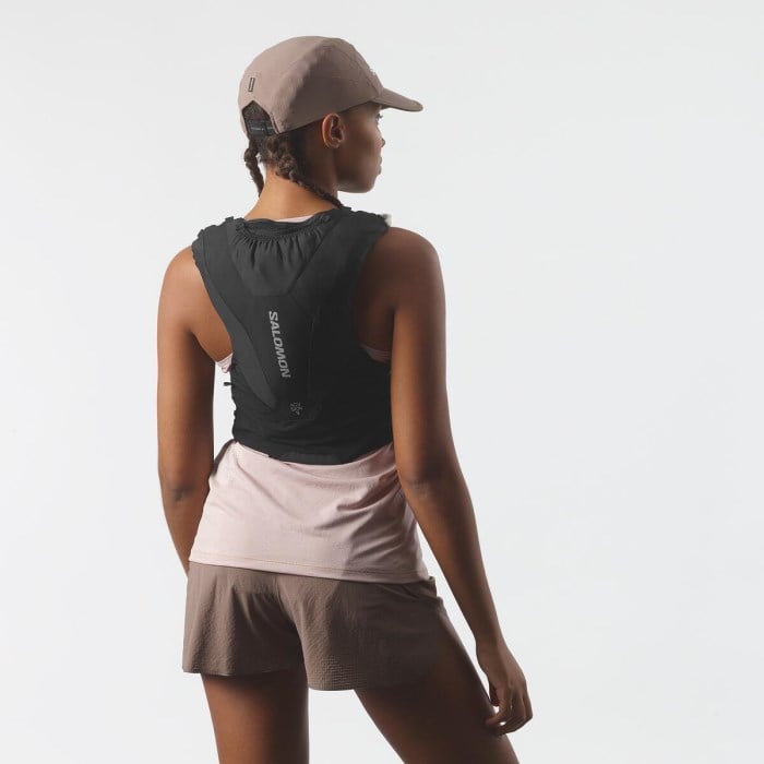 Salomon Advance Skin 5 Set Running Vest With Flasks - Black