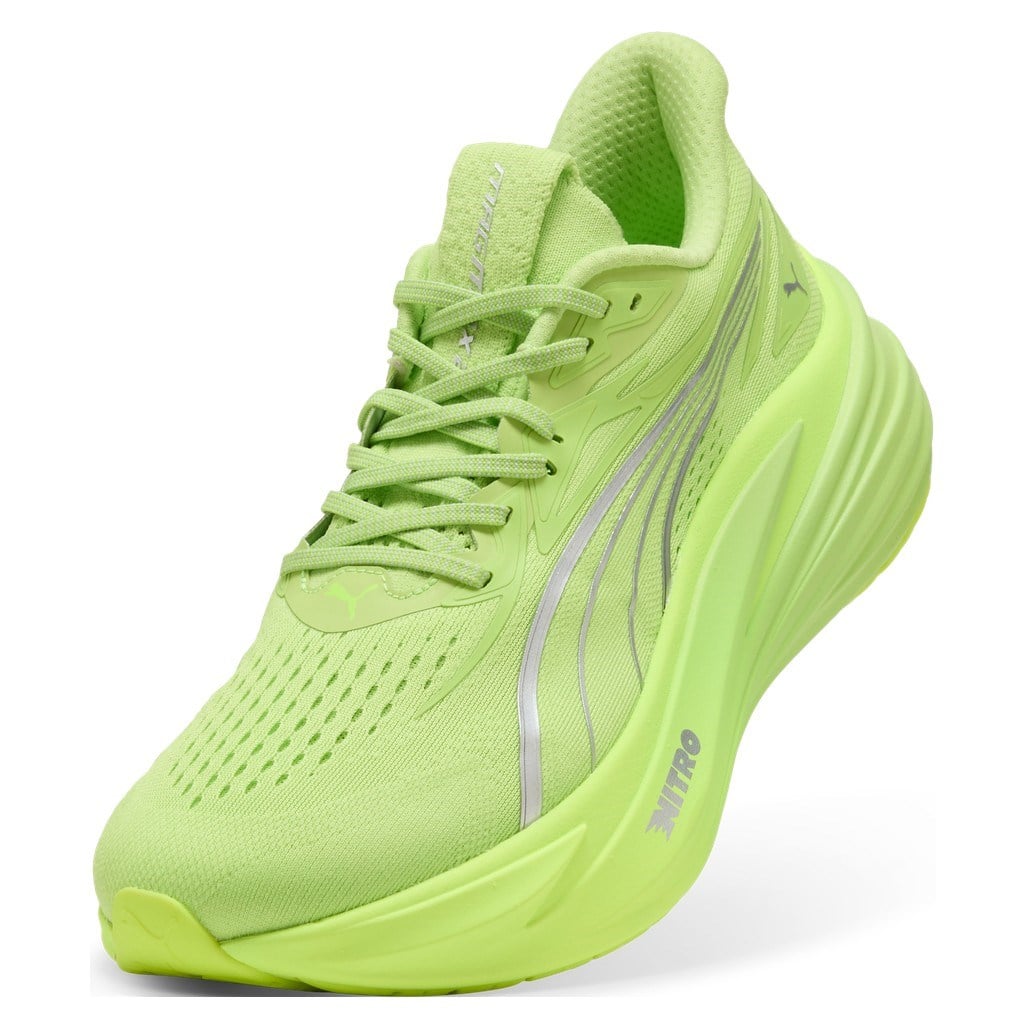 Puma MagMax Nitro 2 - Mens Running Shoes - Sunny Lime/Puma Silver - image 5