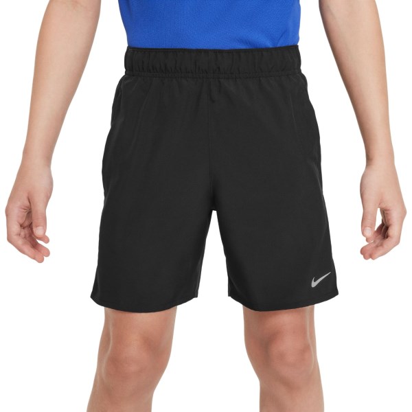 Nike Dri-Fit Challenger Kids Boys Training Shorts - Smoke Grey/Black