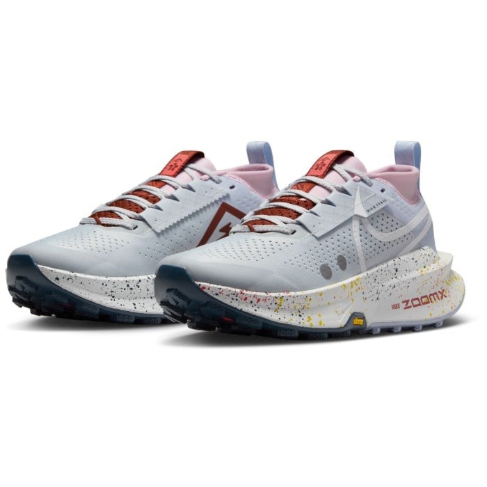 Nike ZoomX Zegama Trail 2 - Womens Trail Running Shoes - Pure Platinum/White/Football Grey