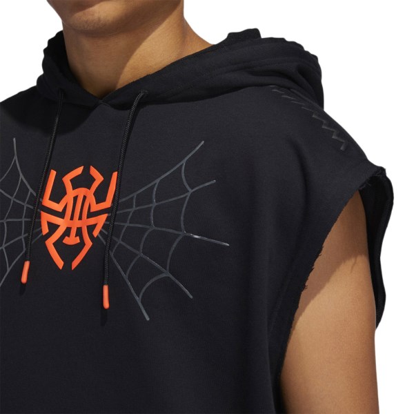 Adidas D.O.N. Issue 2 Pullover Mens Basketball Sleeveless Hoodie - Black