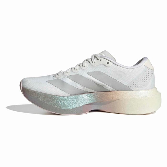 adidas Adizero Evo SL Woven - Womens Running Shoes - Crystal White/Grey Two/Matt Purple Metallic - image 4