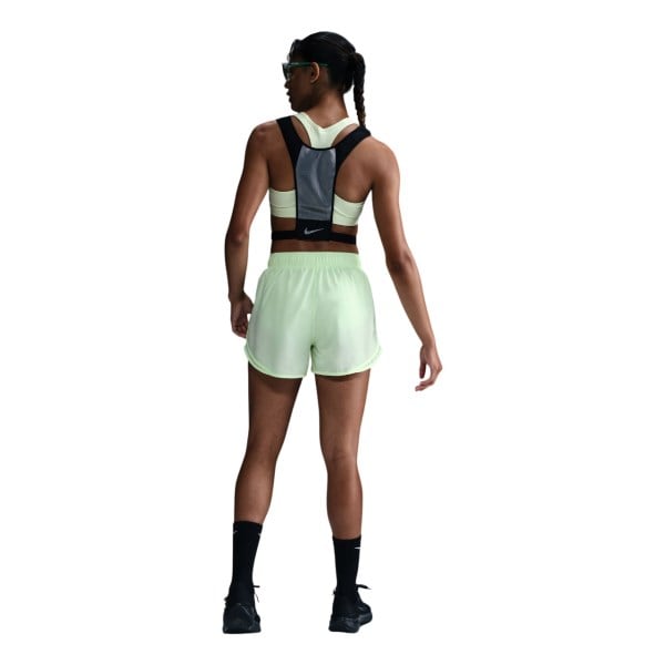 Nike Tempo Dri-FIT Mid-Rise Brief-Lined Womens Running Shorts - Barely Volt/Barely Volt/Reflective