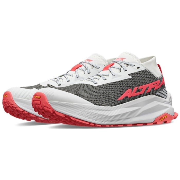 Altra Olympus 275 - Womens Trail Running Shoes - White/Coral