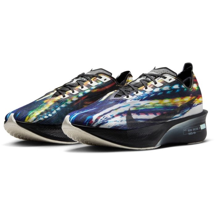 Nike ZoomX Vaporfly 4 - Mens Racing Shoes - Multi Color/Black/White/Sail