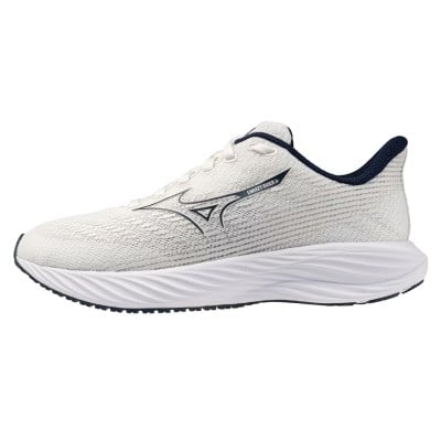 Mizuno Enerzy Rider Jr - Kids Running Shoes - GF White/Dress Blues