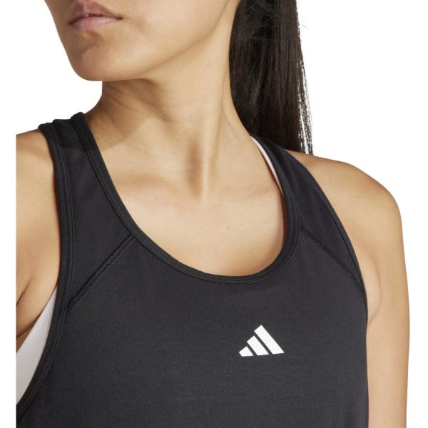 adidas Womens Training Essentials Racerback Tank Top - Black