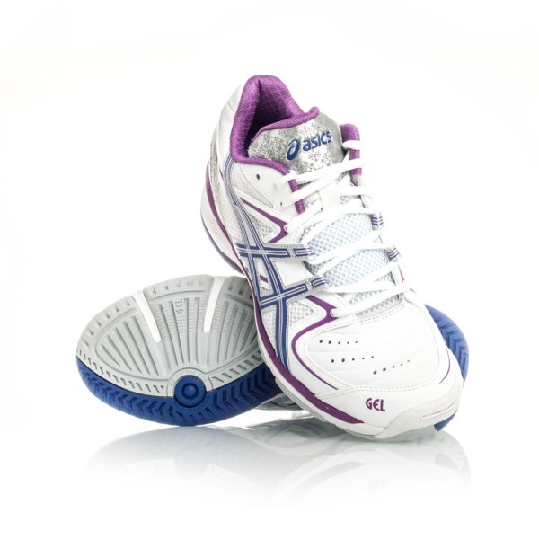 Asics Gel Netburner 16 - Womens Netball Shoes - White/Federal Blue/Purple Rain