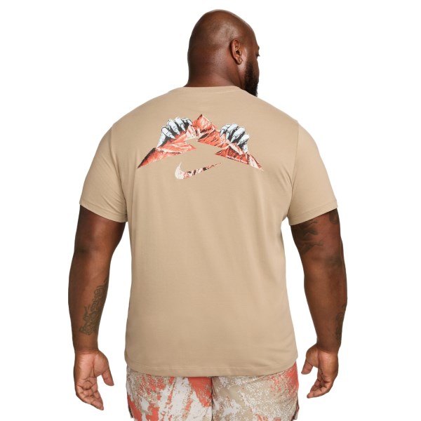Nike Mens Dri-FIT UTMB Trail Energy T-Shirt - Khaki