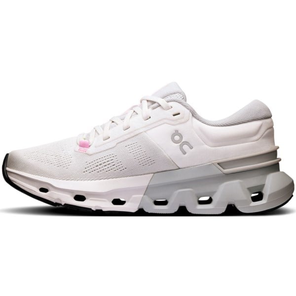 On Cloudflyer 5 - Womens Running Shoes - White/Glacier
